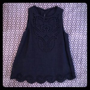 Joie Linen Sleeveless Blouse